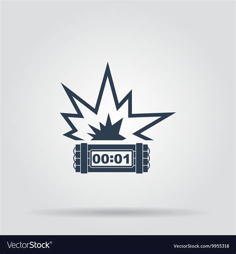 Tnt dynamite bomb icon Royalty Free Vector Image