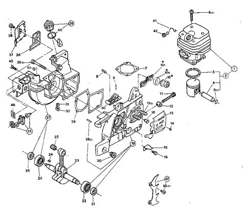 Buy Makita DCS520I Type-2 50 cc. Chainsaw Replacement Tool Parts | Makita DCS520I Type-2 Diagram