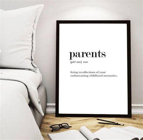 Parents Definition Print Parent Print Parenting Printable - Etsy