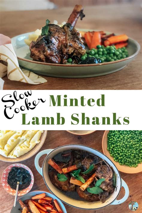 Minted Slow Cooker Lamb Shank With Mint Gravy ⋆ Extraordinary Chaos