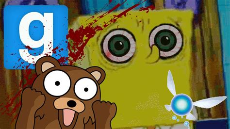 Gmod Scary Map 5! - Haunted Spongebob Movie! - YouTube