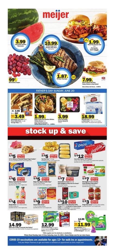 Meijer Weekly Ad June 13 – June 19, 2021