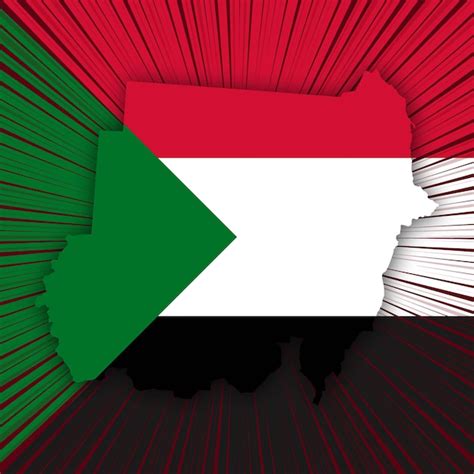 Premium Vector | Sudan independence day flag design