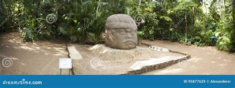 Olmec a Culture La Venta Villahermosa Tabasco Mexico Archaeology Stock ...