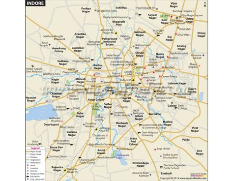 Buy Indore City Map