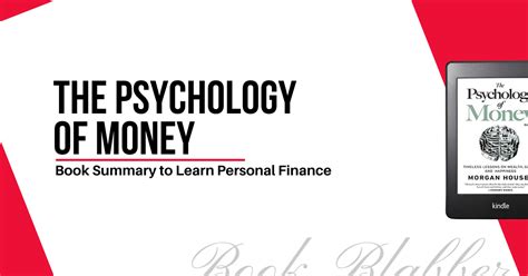 The Psychology of Money Book Summary to Learn Personal Finance - Book ...