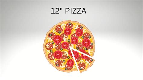 How Big Is A 12 Inch Pizza? How Many Slices in 12 Inch Pizza? - Handsome Pizza