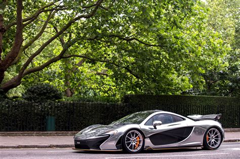 Photo Of The Day: Silver Chrome McLaren P1 - GTspirit