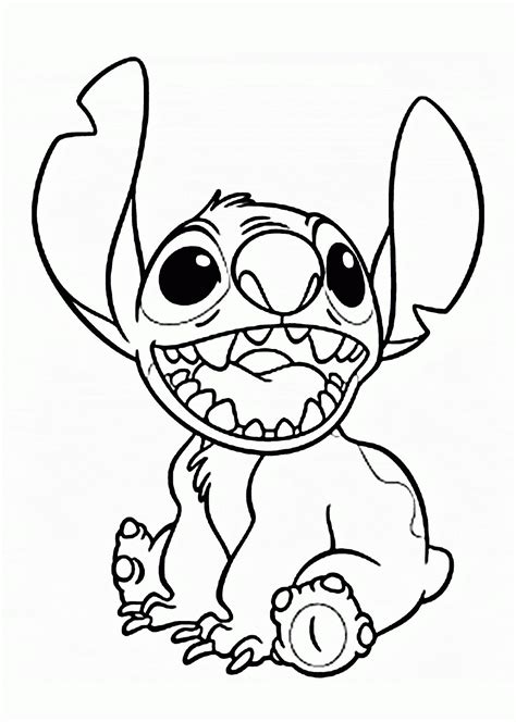 Top Traceable Coloring Pages To Color | Stitch coloring pages, Disney coloring pages, Lilo and ...