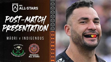 2023 NRL All Stars | Post-Match Presentation | Māori v Indigenous - YouTube