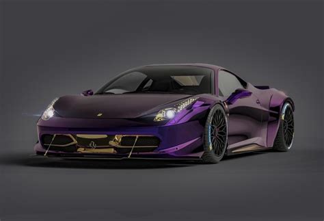 Purple Ferrari 458 🇮🇹 | Ferrari, Ferrari 458, Sports car