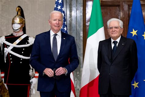 Italian President Sergio Mattarella is re-elected, according to a ...