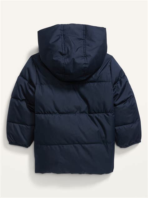 Unisex Solid Frost-Free Hooded Puffer Jacket for Toddler | Old Navy