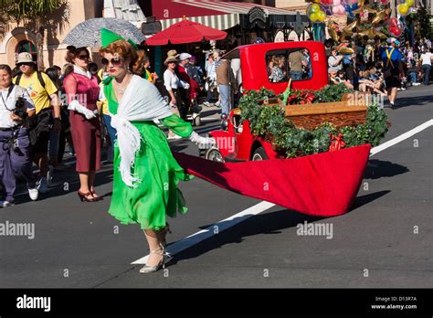 Walt Disney World Main Street Parade Stock Photo - Alamy