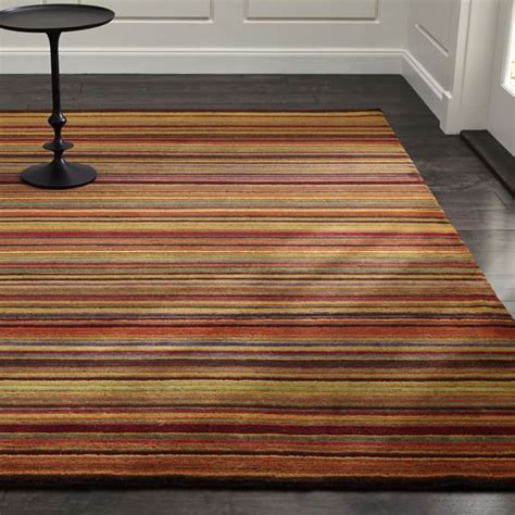 Gianni Rust Hand Knotted Wool 12" sq. Rug Swatch - Crate and Barrel ...