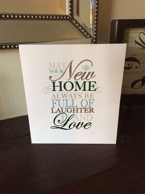 Pin by Ayesha Ahmed on Home Sweet Home | New home cards, Welcome home cards, Creative cards diy