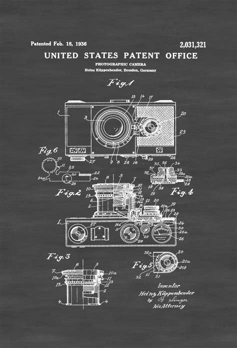 Photographic Camera Patent - Patent Print, Wall Decor, Photography ...