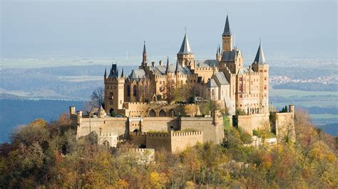 architecture, Nature, Landscape, Trees, Forest, Germany, Castle, Hills, Tower, Ancient, Fall ...