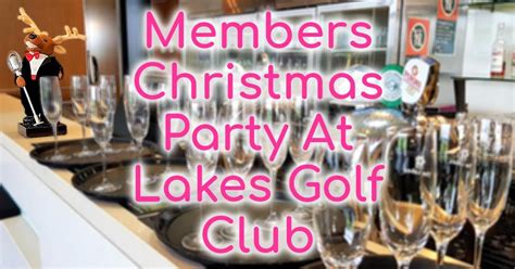 Christmas Party At Lakes Golf Club - Pink Caviar Events | Christmas ...