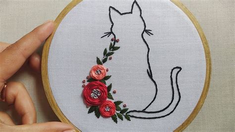 Cat Embroidery Designs - Design Talk