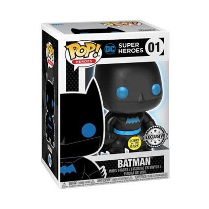 Toys Funko Pop Glow in the Dark DC Justice League Batman Silhouette...