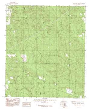 Jacks Creek North topographic map 1:24,000 scale, Texas