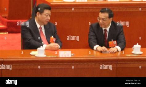 Xi jinping and Li keqiang Stock Photo - Alamy