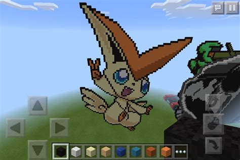 minecraft-pokemon: victini pixel-art by arbiter7734 on DeviantArt