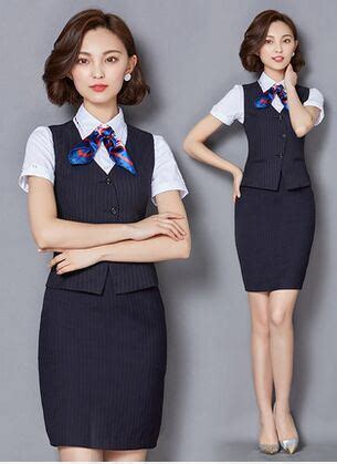 The Latest Summer Hotel Front Desk, Stewardess Uniforms - Formal and ...