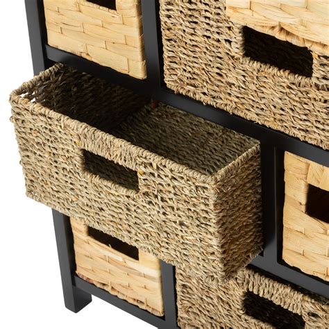 Tetbury Large Storage Unit with wicker baskets,Bathroom storage, Hallway storage | eBay