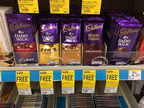 Walgreens Shoppers! LARGE Cadbury Candy Bars Only 67¢ Each + More Candy Deals