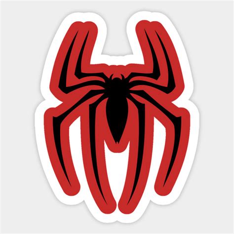 Spiderman Logo - Spider Man - Sticker | TeePublic