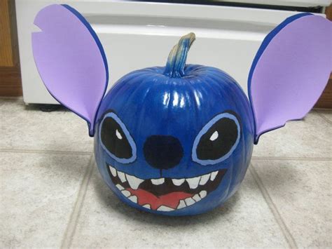 My Stitch Pumpkin by crazybluefrogg on deviantART | Disney pumpkin ...