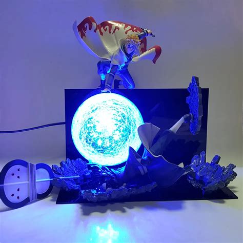 Naruto Minato VS Obito Rasengan Scene DIY Led Night Light Naruto ...