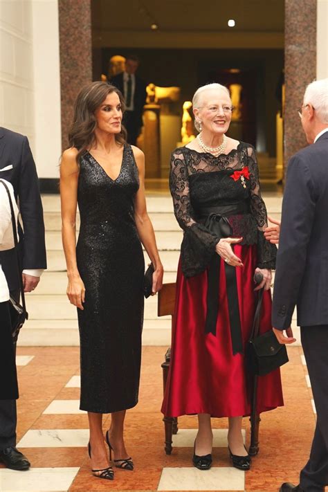 Queen Margrethe II Attends Reception Hosted by the King and Queen of ...