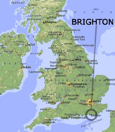 brighton-map_ | England trip | Pinterest | Brighton, England and Maps