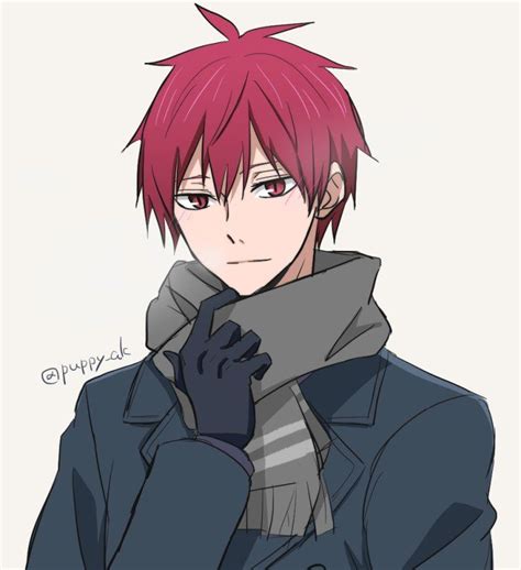 Akashi Seijūrō 赤司 征十郎 | Rakuzan Kōkō | Kuroko no Basket #akashi #knb | 赤司征十郎, 赤司, イラスト