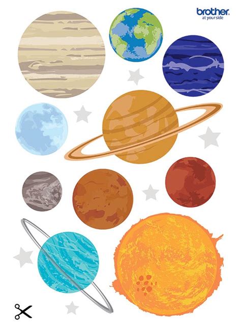 Printable Planets