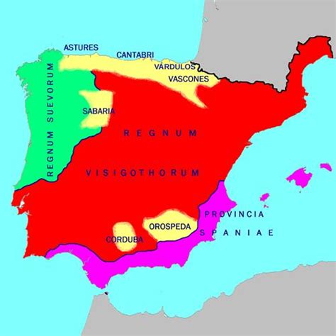 Cronologia da Península Ibérica (379-1500) | Idade Média - Prof. Dr ...