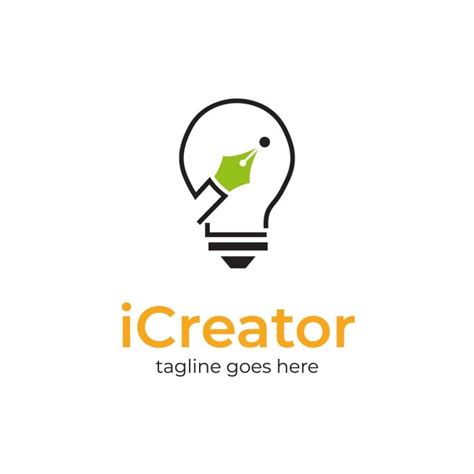 Free Simple iCreator Graphic Designer Logo template