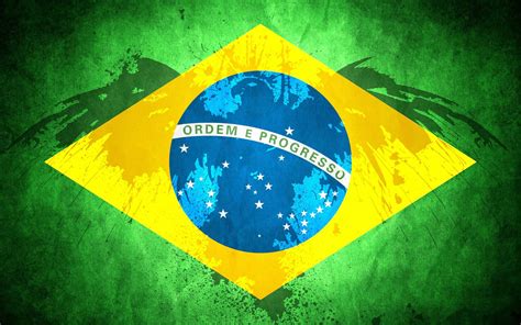 Brazil Flag Wallpaper HD | PixelsTalk.Net