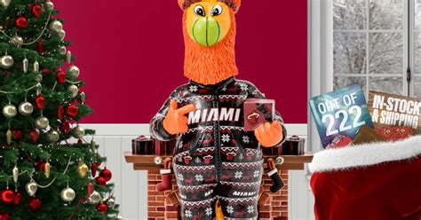 Company Releases Miami Heat Mascot Holiday-Themed Bobblehead - Sports ...