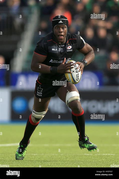 Saracens' Maro Itoje Stock Photo - Alamy