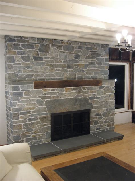 Covering Brick Fireplace with Stone Veneer – Fireplace Guide by Chris