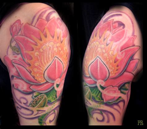 Lotus Blossom tattoo by Phil Robertson : Tattoos