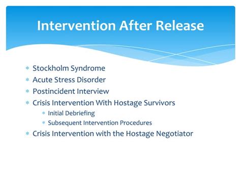 15 crisis hostage negotiation | PPT