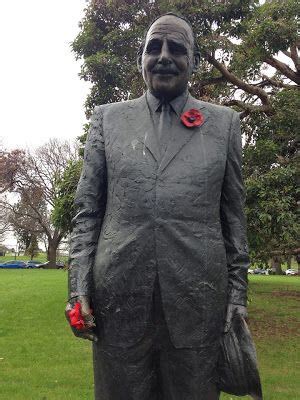 Sir Ernest Edward "Weary" Dunlop....statue located on St Kilda Road ...