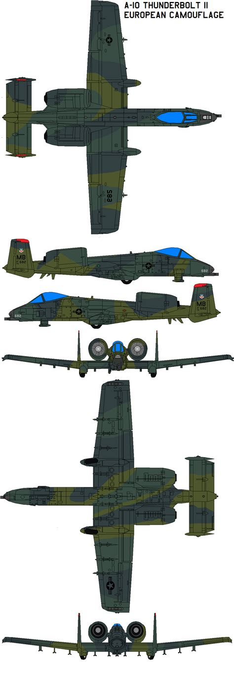 A-10 Thunderbolt II European by bagera3005 on DeviantArt