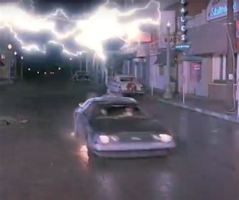 Back to the Future Car Lightning Memes - Imgflip