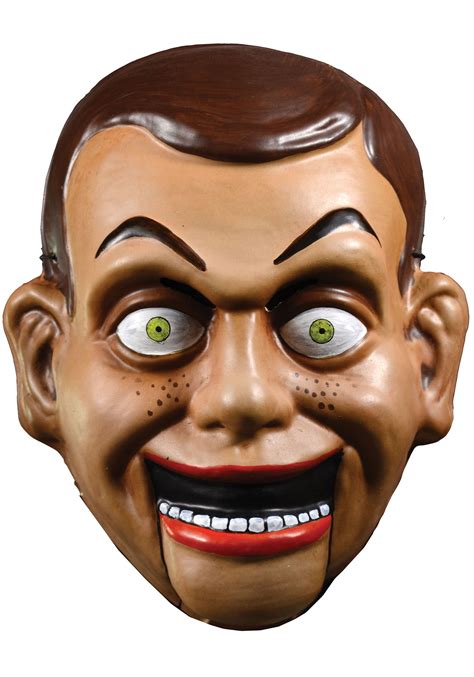 Goosebumps Slappy the Dummy Vacuform Mask for Adults